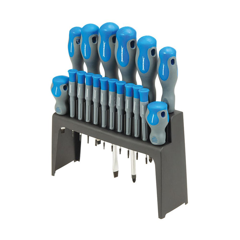 Silverline Soft-Grip Screwdriver Set 18pce 18pce Silverline - Dynamic Drive