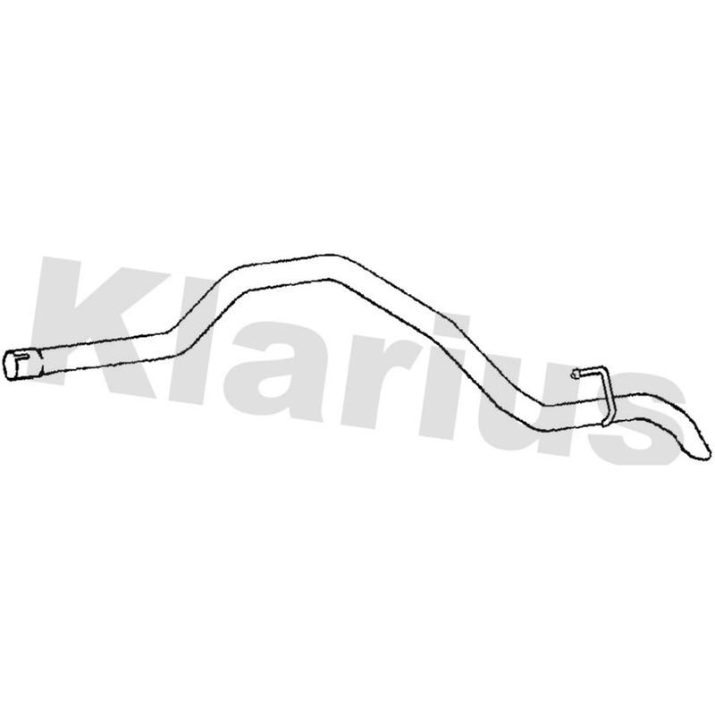 Klarius Exhaust Pipe OD fits Mercedes-Benz Sprinter 2-T 1995-2000