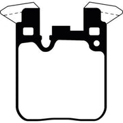 Abtex Rear Brake Pad Set PLU2243