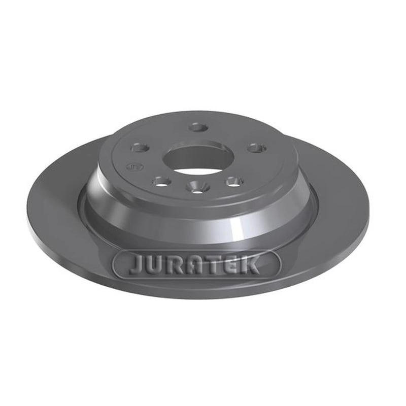 Juratek 2 x Solid Brake Discs fits Land Rover Freelander 2 2006-2014 2.0 2.2 3.2