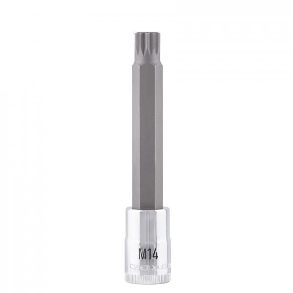 Carlyle Tools 1/2Dr M14 Multspline Bit 90mm Long - image 1