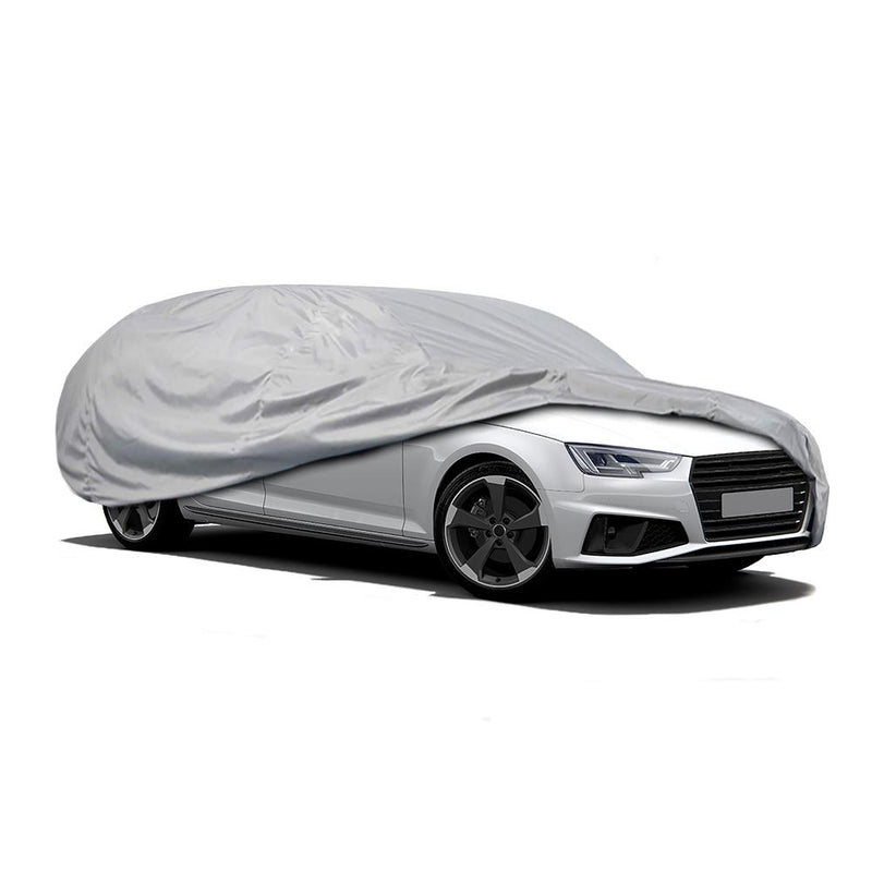 Car Cover UV Protection Waterproof Breathable Medium Size XL Universal Grey New Zekker  - Dynamic Drive