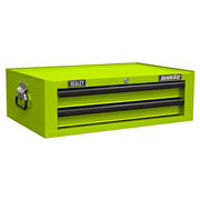 Superline Pro Superline PRO Mid-Box Tool Chest 2 Drawer - Green/Black Superline Pro - Dynamic Drive