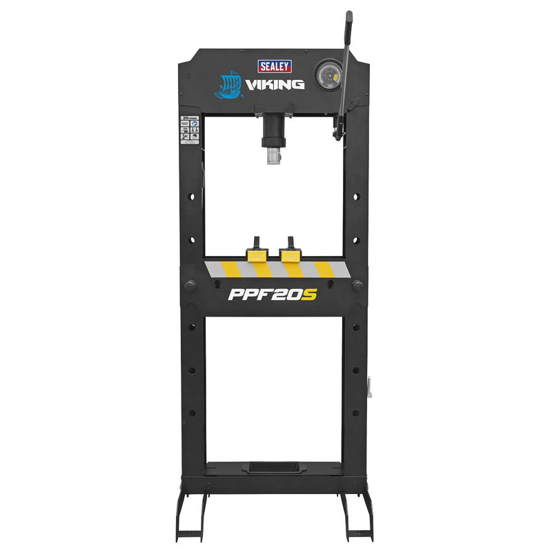 Sealey Viking Hydraulic Press 20 Tonne Floor Type PPF20S Sealey - Dynamic Drive