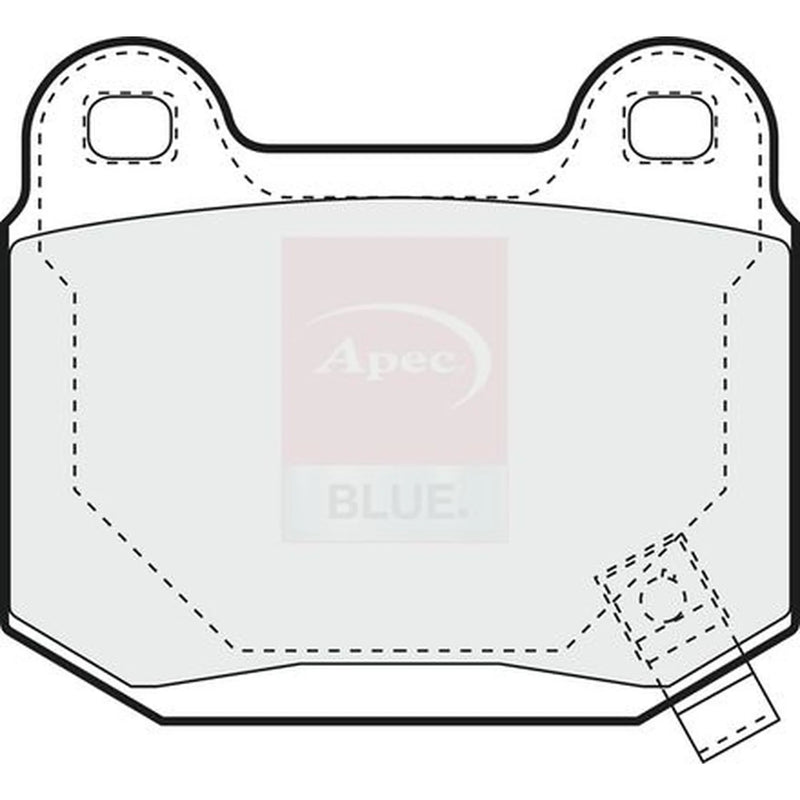 Apec Rear Brake Pad Set PD3389