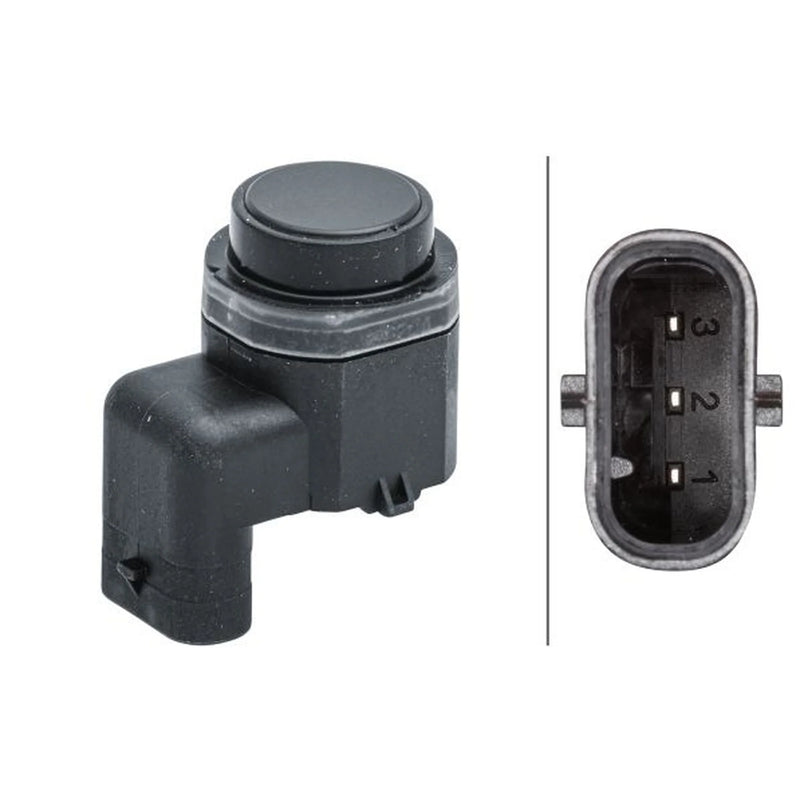 Hella Parking Sensor (PDC) both sides fits Ford Fiesta VI 2008-2018 1.25 1.4 1.6