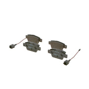 Bosch Front & Rear Pads fits Fiat Bravo II 2007-2014 1.4