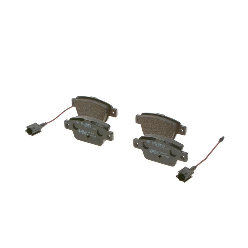 Bosch Front & Rear Pads fits Fiat Bravo II 2007-2014 1.4