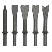 Sealey Air Hammer Chisel Set 120mm 5pc SA12C Sealey - Dynamic Drive