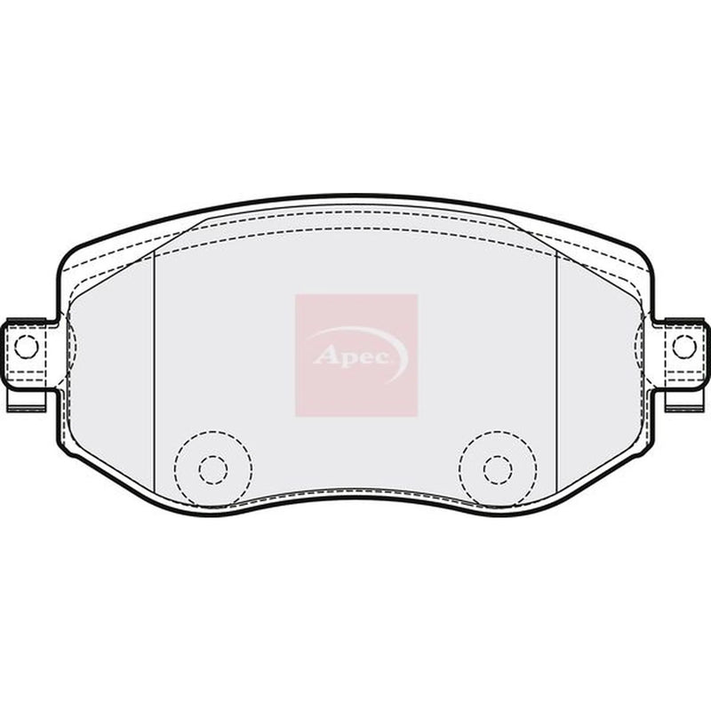 Apec Front Brake Pad Set PAD2169