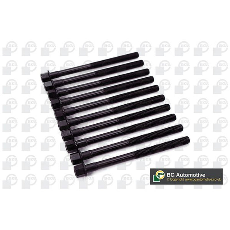 BGA Cylinder Head Bolt Set M10 fits Ford Escort 1983-1999 1.1 1.3 1.4 1.6