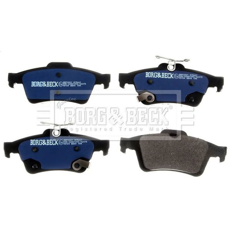 Borg & Beck 4 x Rear Brake Pad Set BBP2821