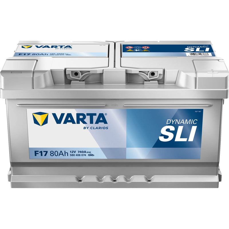 VARTA Dynamic SLI Car Battery 80Ah 740A 12V