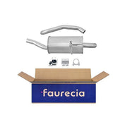 Hella End Silencer Rear fits Renault Megane II 2002-2010 1.5