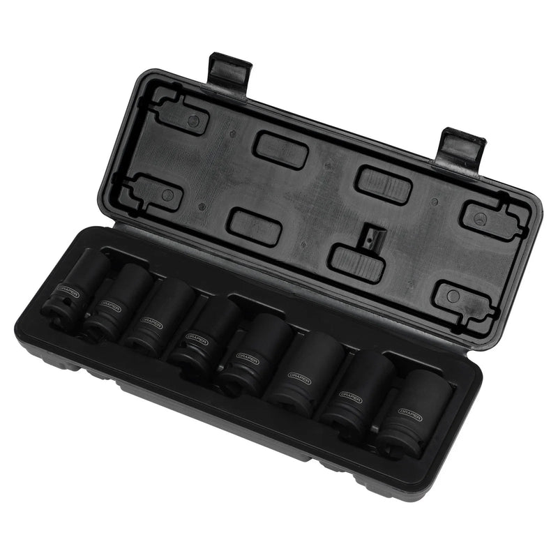 Draper Locking Wheel Nut Removal Set, 1/2" Sq. Dr. (8 Piece) - LWNR1/2-8 Piece - image 1
