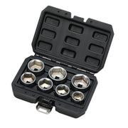 Draper Oil Filter Socket Set, 3/8" Sq. Dr. (7 Piece) - OFSS3/8 - 7 Piece - image 1