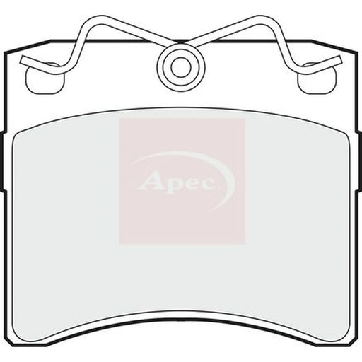 Apec Front Brake Pad Set PAD766