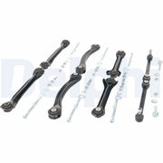 Delphi 8 x Control Arm Repair Kit Rear fits Mercedes-Benz 124 1984-1993