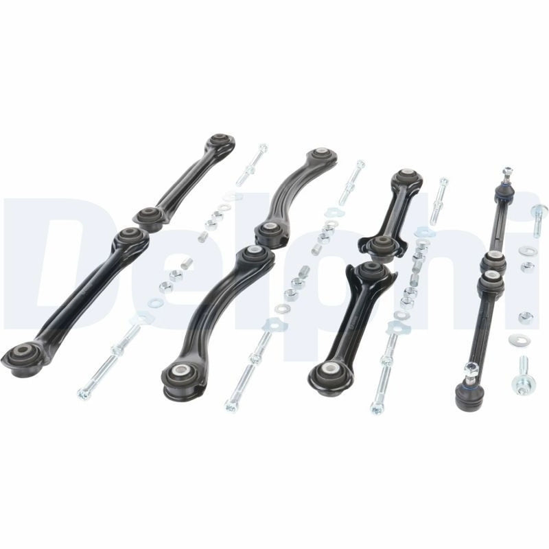 Delphi 8 x Control Arm Repair Kit Rear fits Mercedes-Benz 124 1984-1993