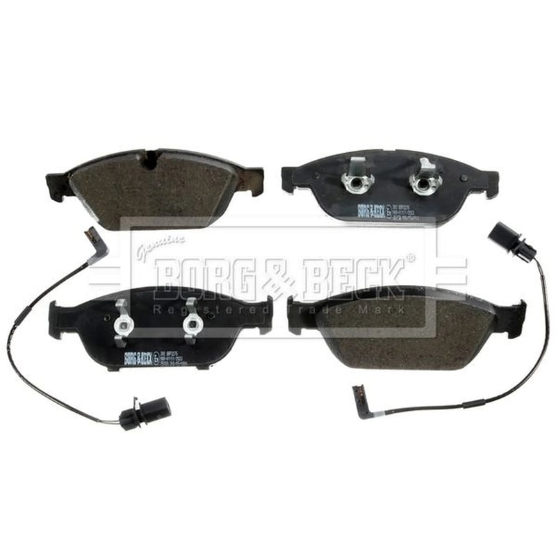 Borg & Beck Front & Rear Brake Discs & Pads fits Audi A8 D4 2010-2018