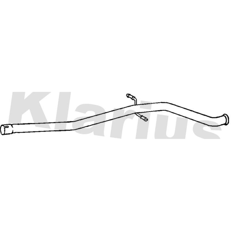 Klarius Exhaust Pipe OD fits Peugeot 406 1999-2004 2.0