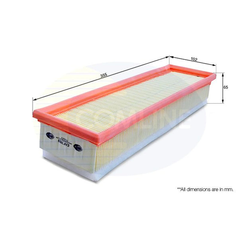 Comline Engine Air Filter fits Citroën C4 2004-2011 1.4