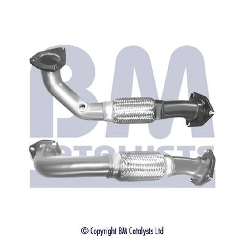 BM Catalysts Exhaust Pipe OD fits Seat Alhambra 2005-2010 2.0