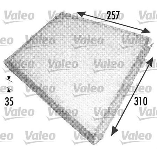 Valeo Cabin Air Filter (Pollen Filter) 698702