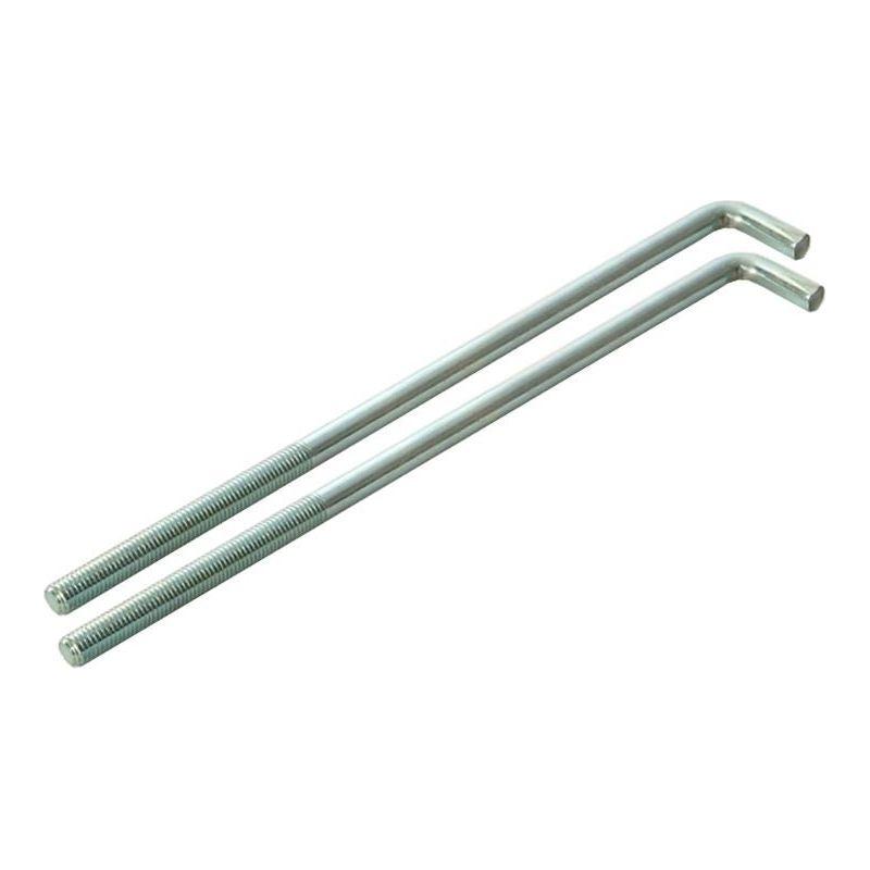 Faithfull External Building Profile - 460mm (18in) Bolts (Pack 2) Faithfull - Dynamic Drive