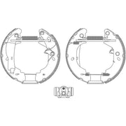 Mintex Brake Shoe Set Axle Kit fits Ford Transit 1991-1994 2.0 2.5