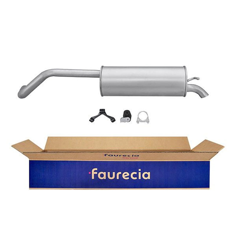 Hella End Silencer Rear fits Seat Ibiza 2002-2009 1.4