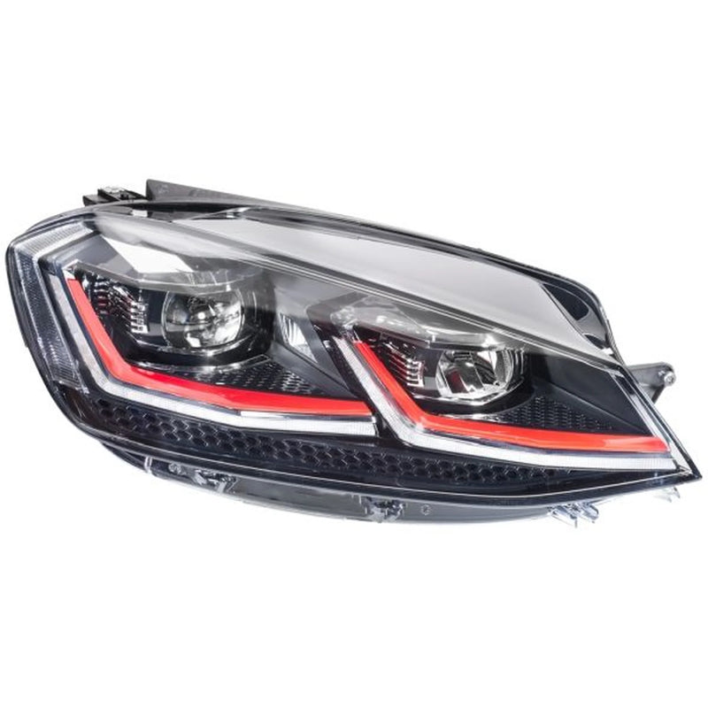 Hella Headlight Headlamp LED Right fits VW Golf VII 2013-2020 2.0