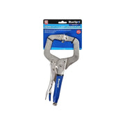 Bluespot Tools Locking C-Clamp with Swivel Pads 280mm (11in) BlueSpot Tools - Dynamic Drive
