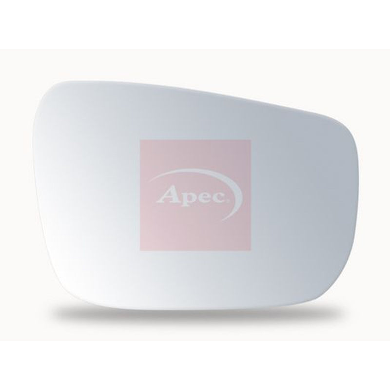 Apec Exterior Wing Mirror Glass Right fits Nissan Navara NP300 2005 on 2.5