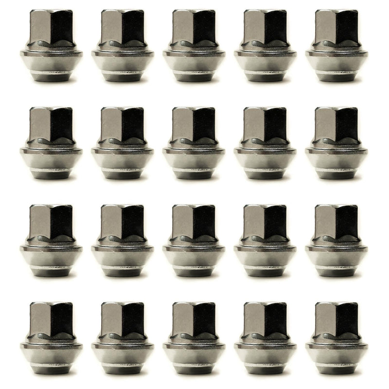 Set of 20 Replacement Wheel Nuts M12 x 1.5 With Washer Alloy Wheels Only Autoinparts  - Dynamic Drive