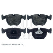 Blue Print Front Brake Internally Vented Discs & Pads fits BMW 5 1996-2004