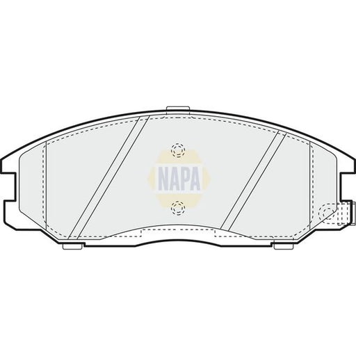 NAPA Front Brake Pad Set NBP2753