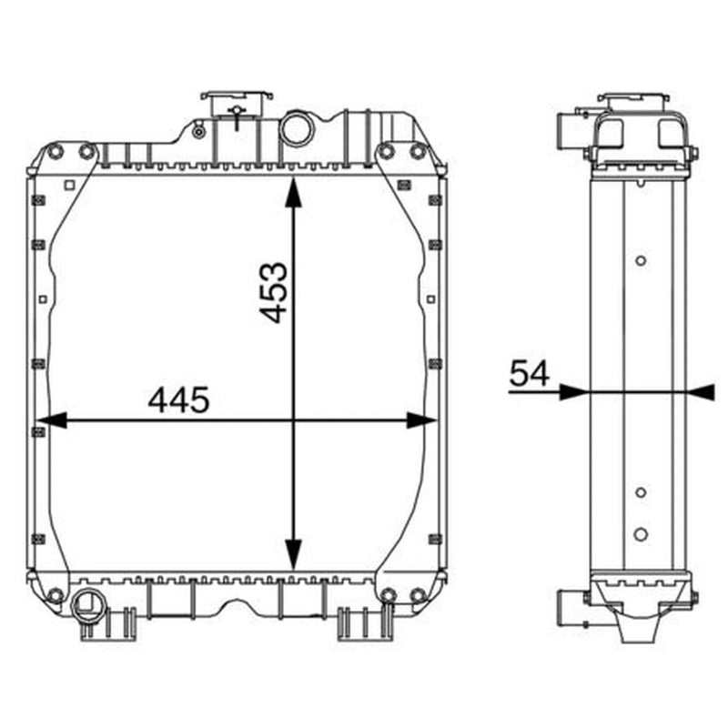 Mahle Engine Radiator