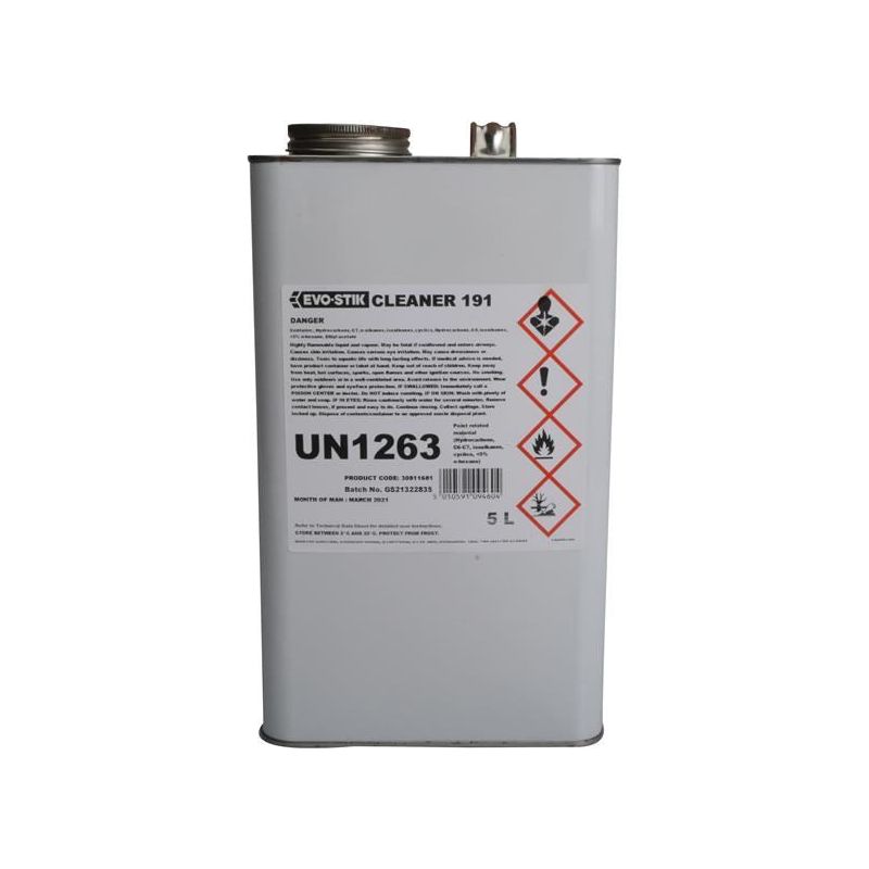 Evo-Stik Adhesive Cleaner 5 litre EVO-STIK - Dynamic Drive