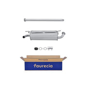 Hella End Silencer Rear fits Hyundai Amica / Atoz 1998-2003 1.0