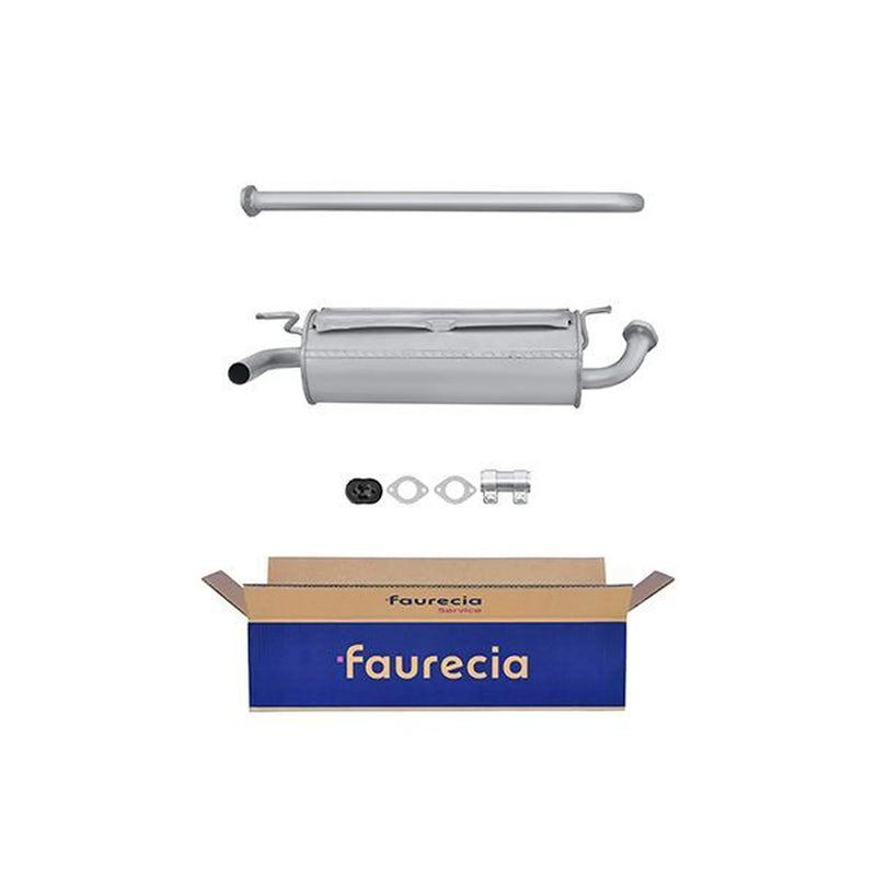 Hella End Silencer Rear fits Hyundai Amica / Atoz 1998-2003 1.0