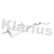 Klarius Box With Tail Pipe Rear fits BMW 3 Compact 1994-2000