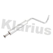 Klarius Box With Centre Pipe Centre fits Chevrolet Cruze 2011-2015 1.6 1.8