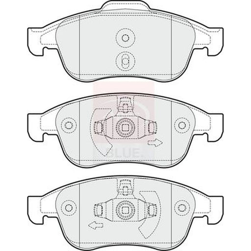 Apec Front Brake Pad Set PD3250