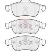 Apec Front Brake Discs & Pads fits Renault Megane III Grandtour 2012-2016 2.0
