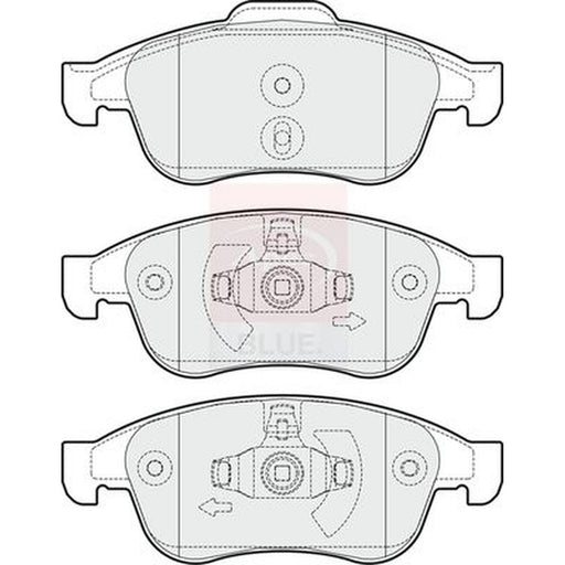 Apec Front Brake Pad Set fits Dacia Bigster 2024-2025 1.2