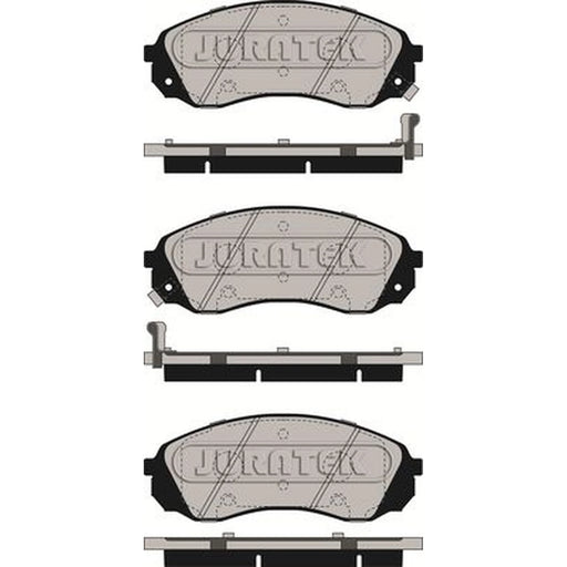 Juratek Front Brake Pad Set fits Hyundai I800 Travel 2008 on 2.5