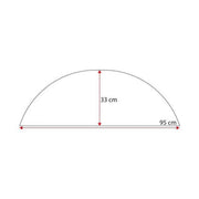 Isabella Wheel arch cover. Single Bailey Alutech 2015 - 481004106