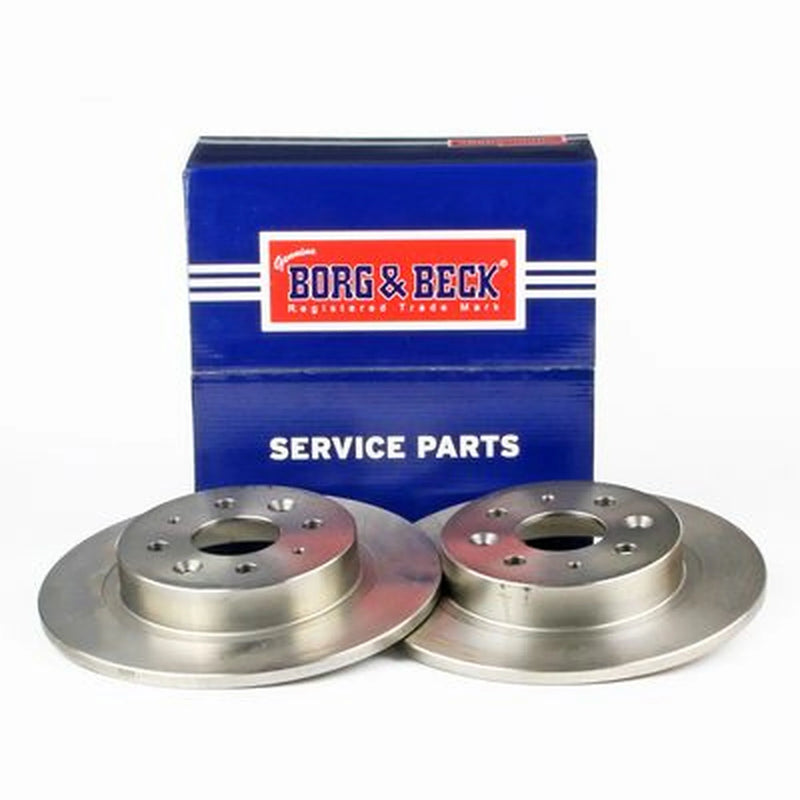 Borg & Beck Front & Rear Brake Discs & Pads fits Kia Shuma II 2001-2004 1.6 1.8