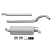 Hella End Silencer Rear fits Renault Twingo I 1993-1996 1.2